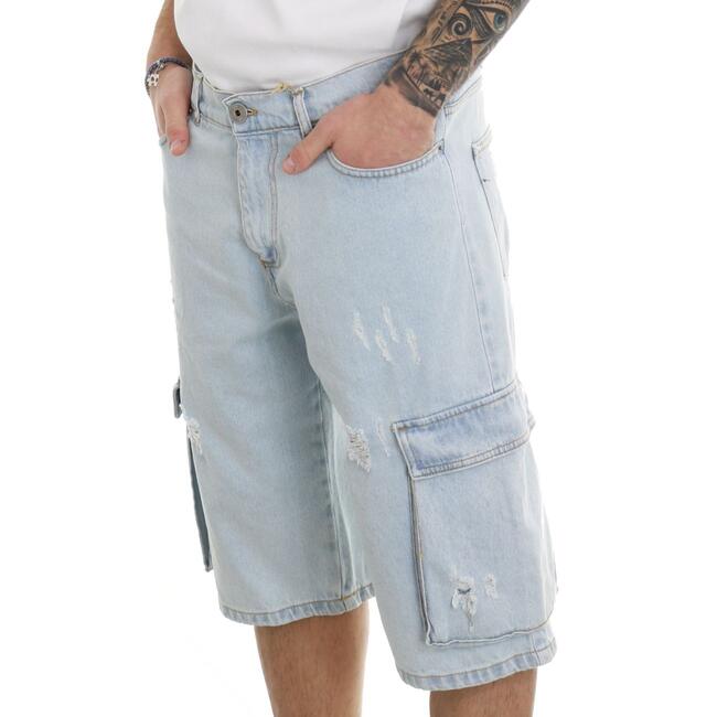 PANTALONE CORTO CARGO BL11 - Mad Fashion | img vers.650x/